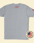 Airborne Classic Gray T-Shirt Back