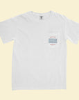 American Flag Pocket T-Shirt Front