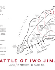 Map of Iwo Jima