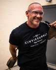 CIVVIESUPPLY Heritage T-Shirt Male Lifestyle Photo 1