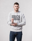 Flags Forward Crewneck Sweatshirt (Champion) Lifestyle Photo