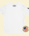 Fort Jackson — Victory Starts Here White T-Shirt Back