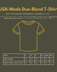 Infantry Branch T-Shirt Size Chart