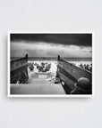 Into the Jaws of Death Framed Photo