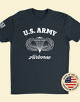 Jump Wings Airborne T-Shirt Front