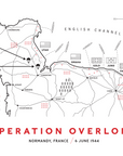 Operation Overlord Map