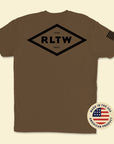 Rangers Lead the Way Coyote Brown PT Shirt Back