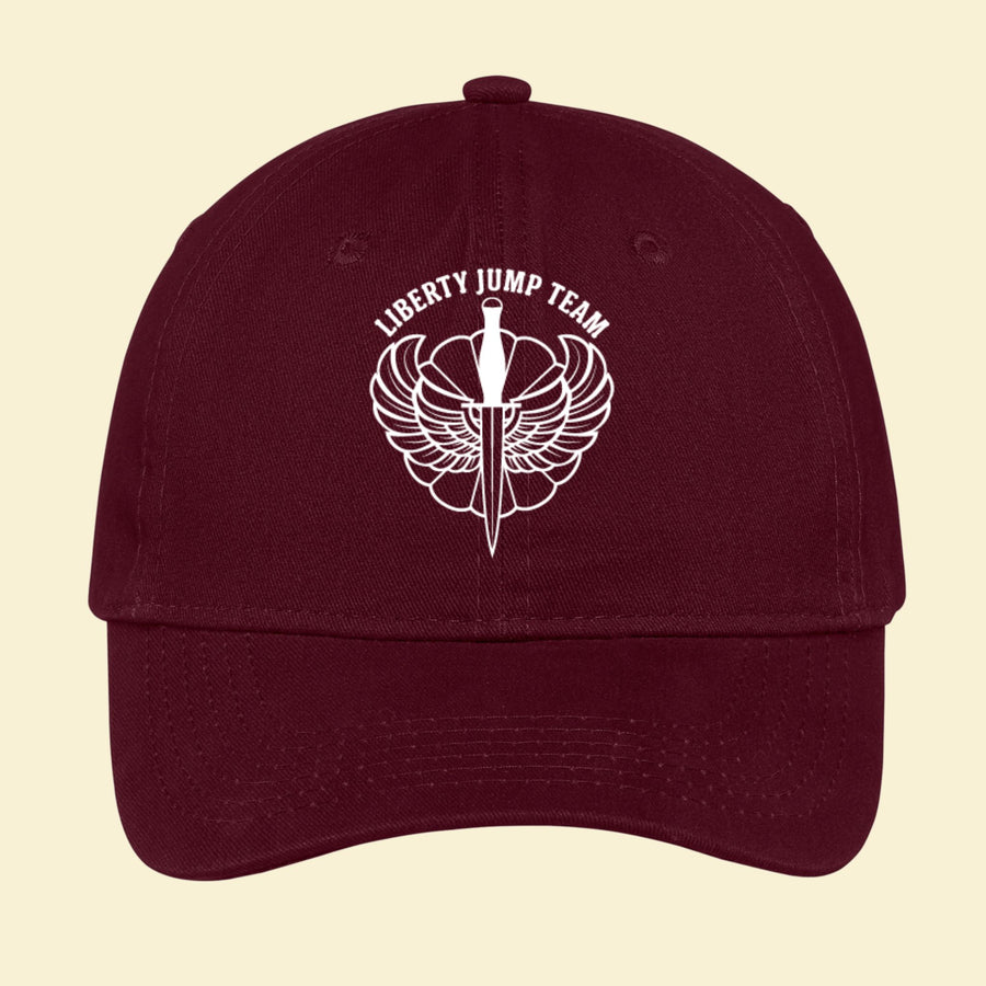 Liberty Jump Team Hat Front