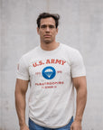Airborne Classic White T-Shirt Male Lifestyle Photo