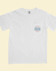 American Flag Pocket T-Shirt Front