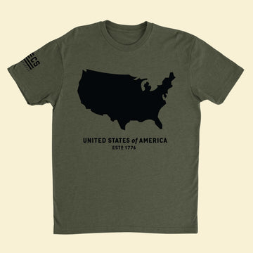 EST 1776 T-Shirt (OCP Green)