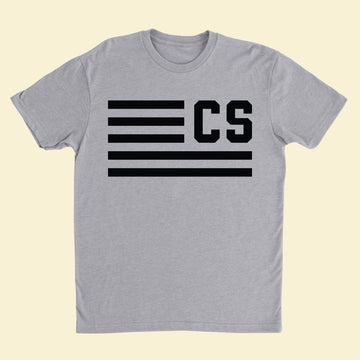 Flags Forward CIVVIESUPPLY T-Shirt Front Photo