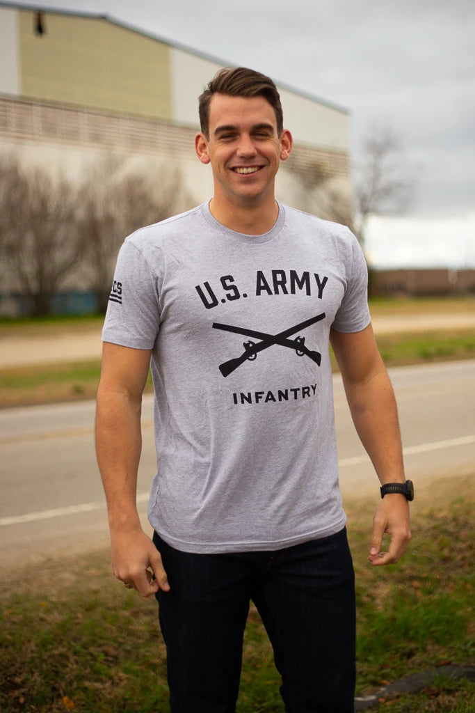 Infantry Branch T-Shirt Male Lifestyle Photo 2