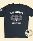 Jump Wings Airborne T-Shirt Front