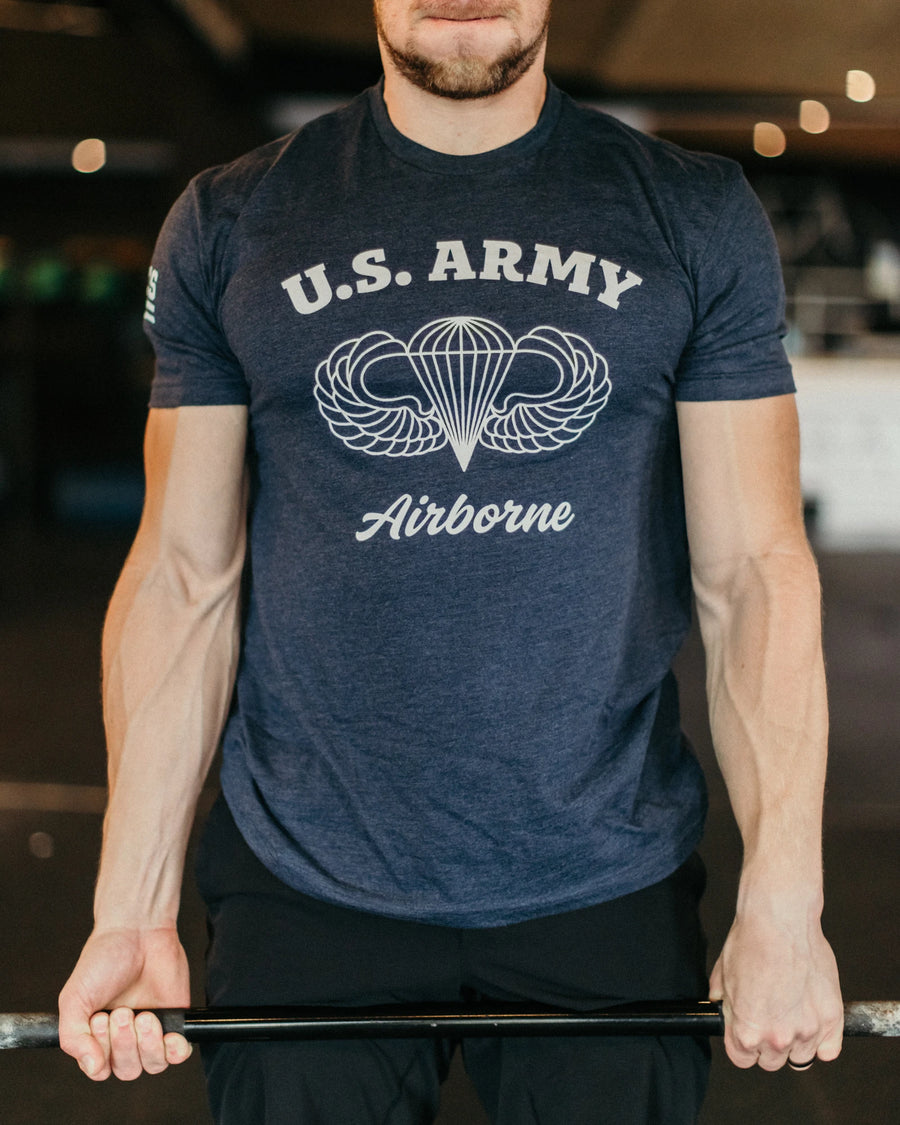 Jump Wings Airborne T-Shirt Male Lifestyle Photo
