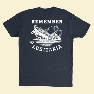 Remember the Lusitania T-Shirt Back