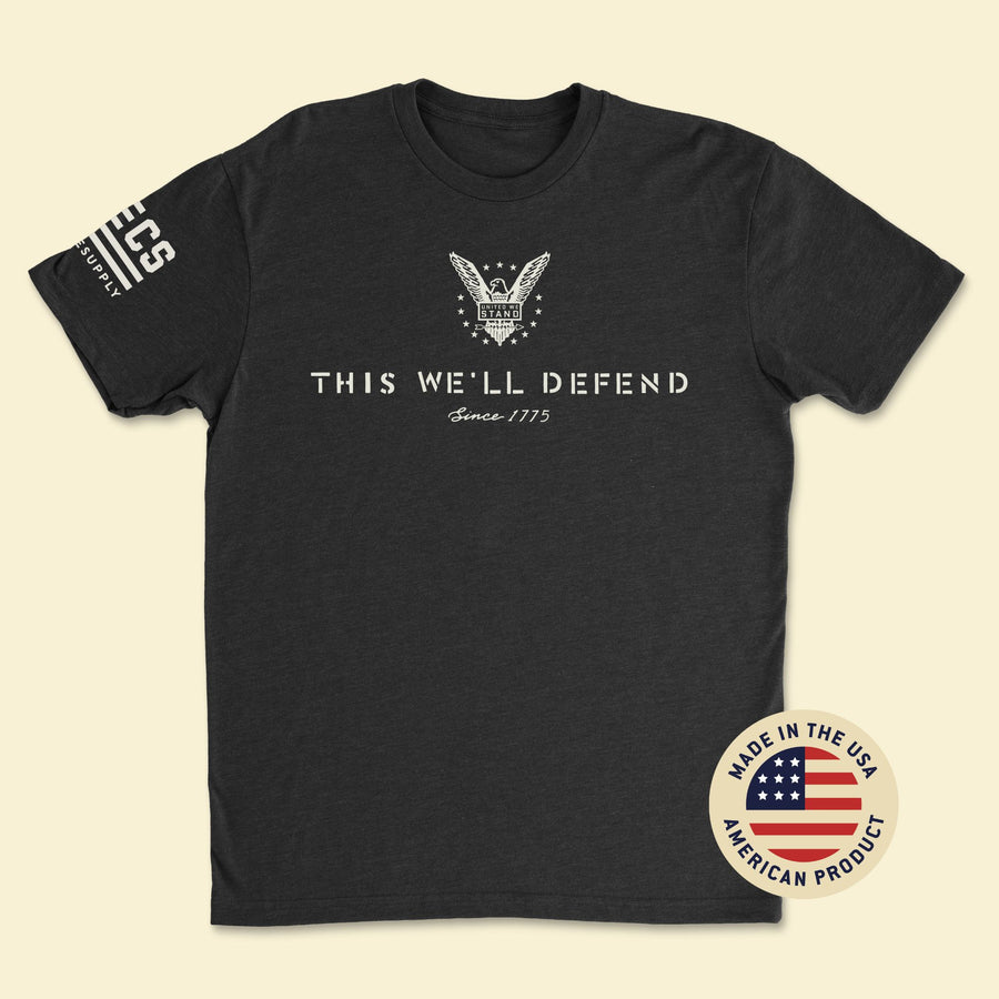 This We'll Defend T-Shirt Front